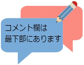 コメント欄は最下部にあります